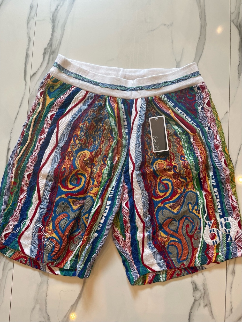 COOGI Classic Sweater Knit Basketball Shorts